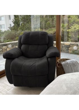 Bergere Madrid 360° Tela Negro