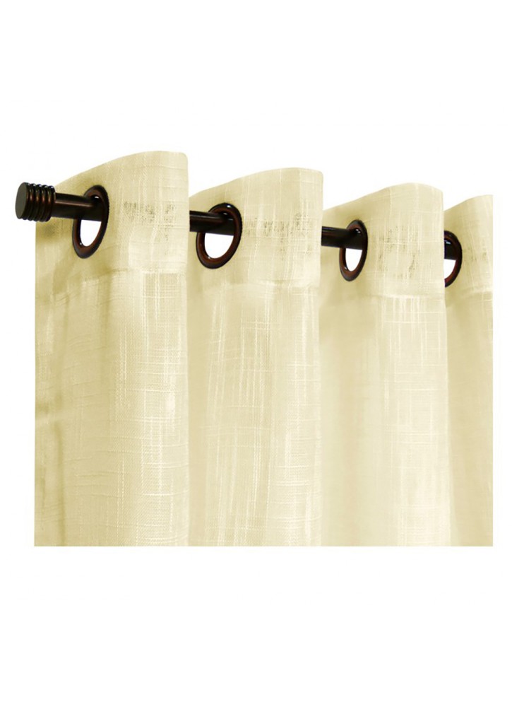 Set Cortinas Velo Lino Beige